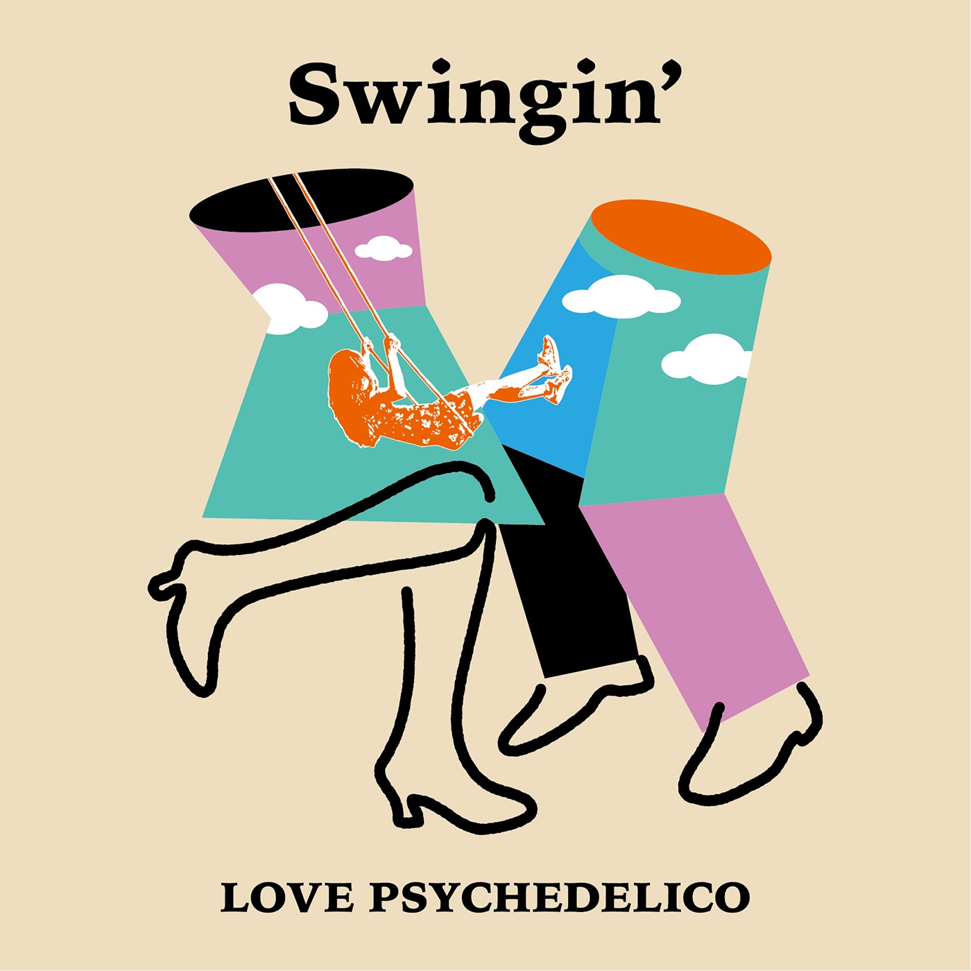 LOVE PSYCHEDELICO「Swingin'」配信ジャケット