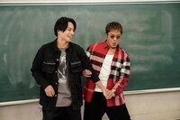 白濱亜嵐と数原龍友。（撮影：荒金大介）