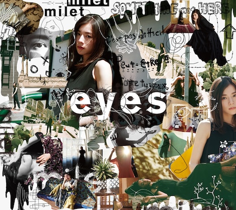 milet「eyes」初回限定盤Aジャケット