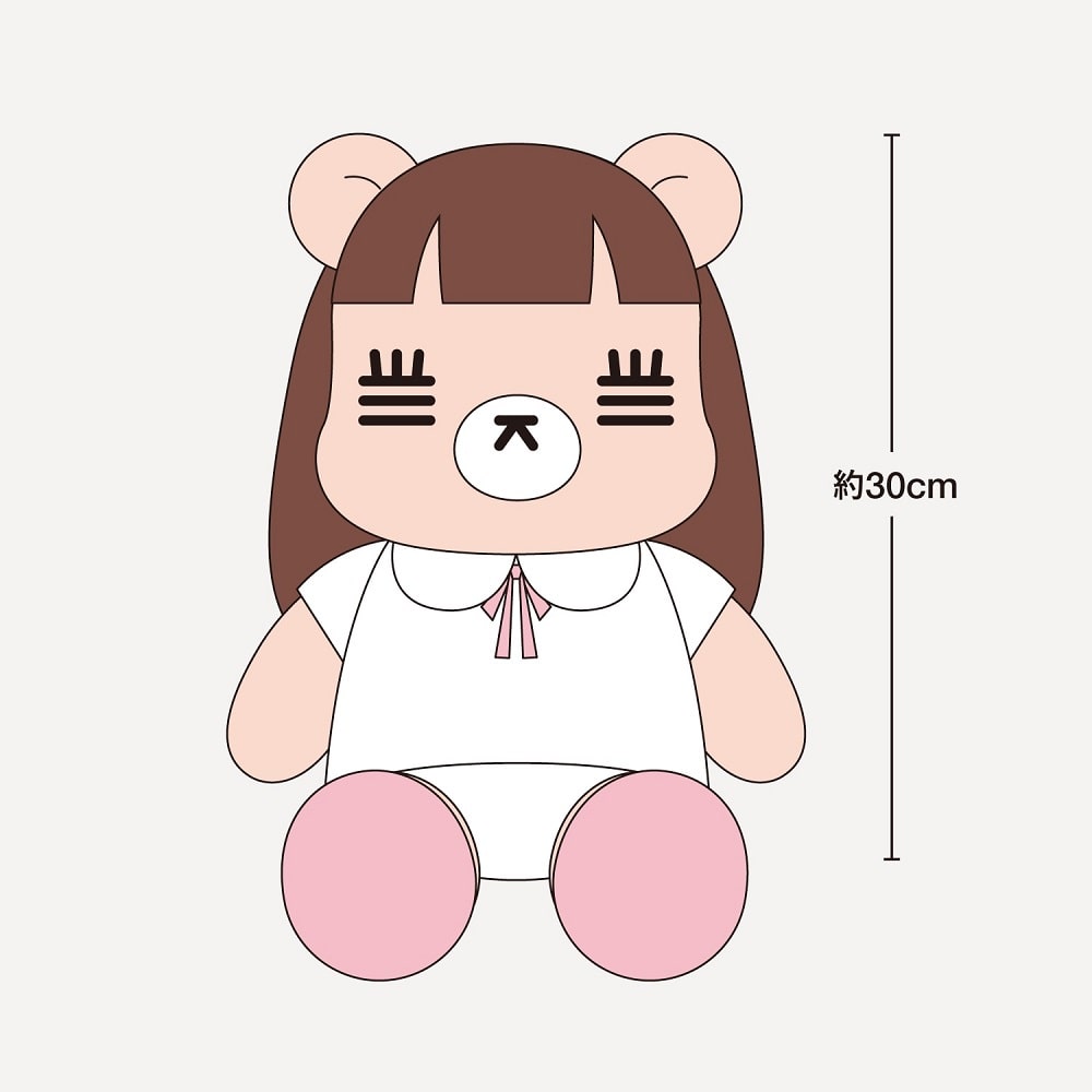 コレサワ「憂鬱も愛して」れ子ちゃん盤に付属するぬいぐるみのデザイン 