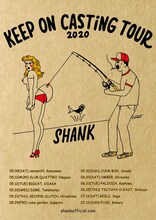 SHANK「KEEP ON CASTiNG TOUR 2020」告知ビジュアル