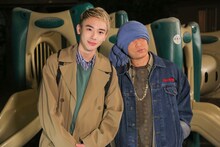 左からよしあき、HAN-KUN。