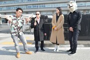 左からビビる大木、タモリ、市川紗椰、ジャン・ケン・ジョニー（MAN WITH A MISSION）。(c)テレビ朝日