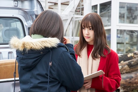 「猿に会う」のワンシーン。