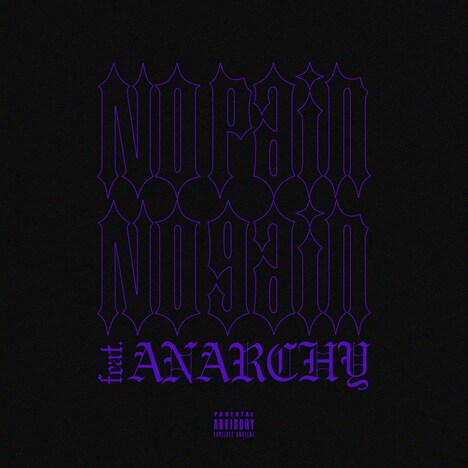 ZORN「No Pain No Gain feat. ANARCHY」配信ジャケット