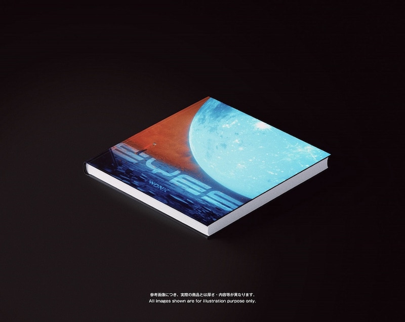 WONK「EYES」アートブックデザイン