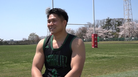 ラグビーの姫野和樹選手。(c)日本テレビ