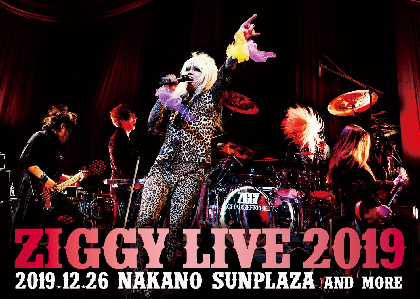 ZIGGY「LIVE 2019 2019.12.26 NAKANO SUNPLAZA AND MORE」ジャケット