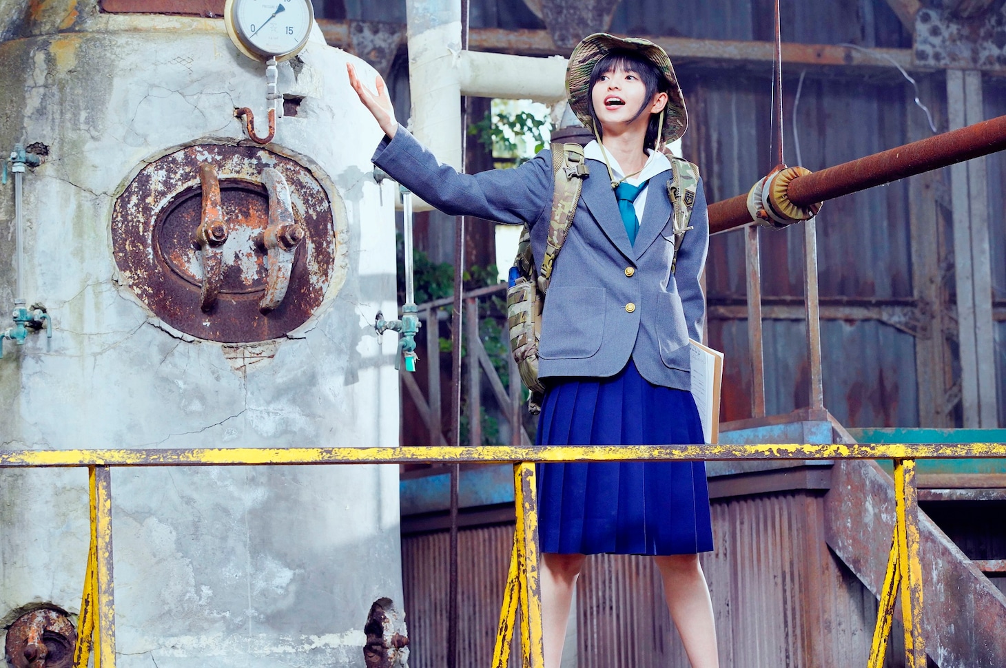 ドラマ「映像研には手を出すな！」第2話より。(c)2020 「映像研」実写ドラマ化作戦会議 (c)2016 大童澄瞳／小学館