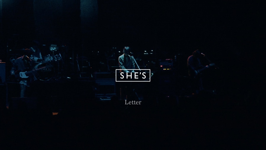SHE'S「Letter」ライブ映像より。