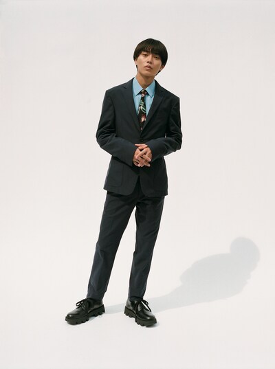 「SPUR」6月号「永瀬廉 君までの距離」より。（撮影：Yuichi Akagi＜eight peace＞）