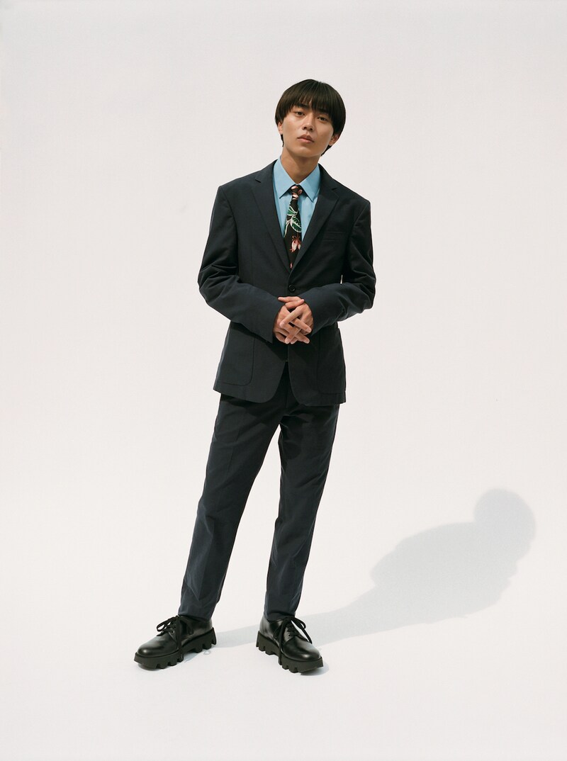 「SPUR」6月号「永瀬廉 君までの距離」より。（撮影：Yuichi Akagi＜eight peace＞）
