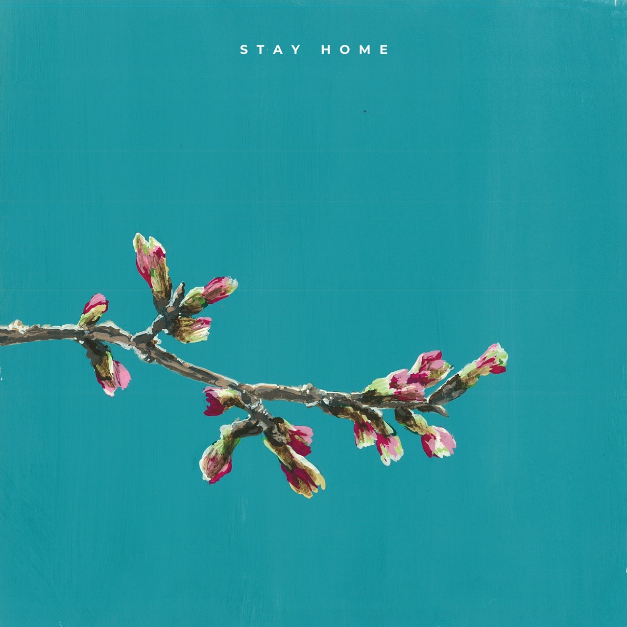 Shurkn Pap「STAY HOME」配信ジャケット