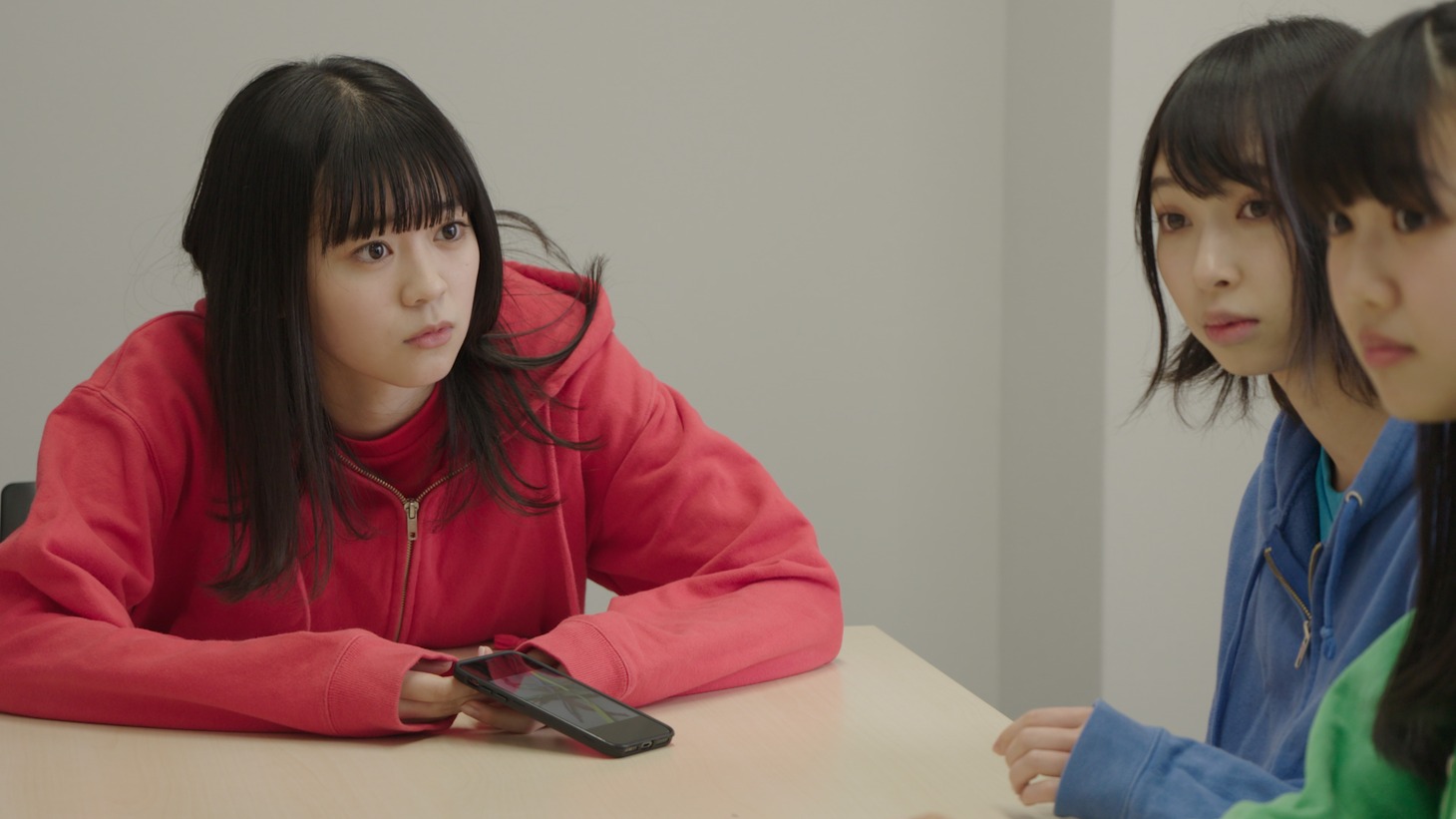 「超ときめき▽宣伝部の挑戦状」のワンシーン。