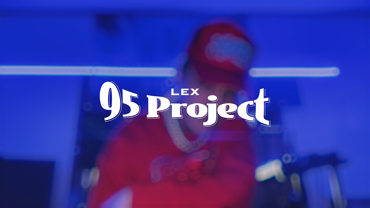 LEX「95 Project」ミュージックビデオのサムネイル。