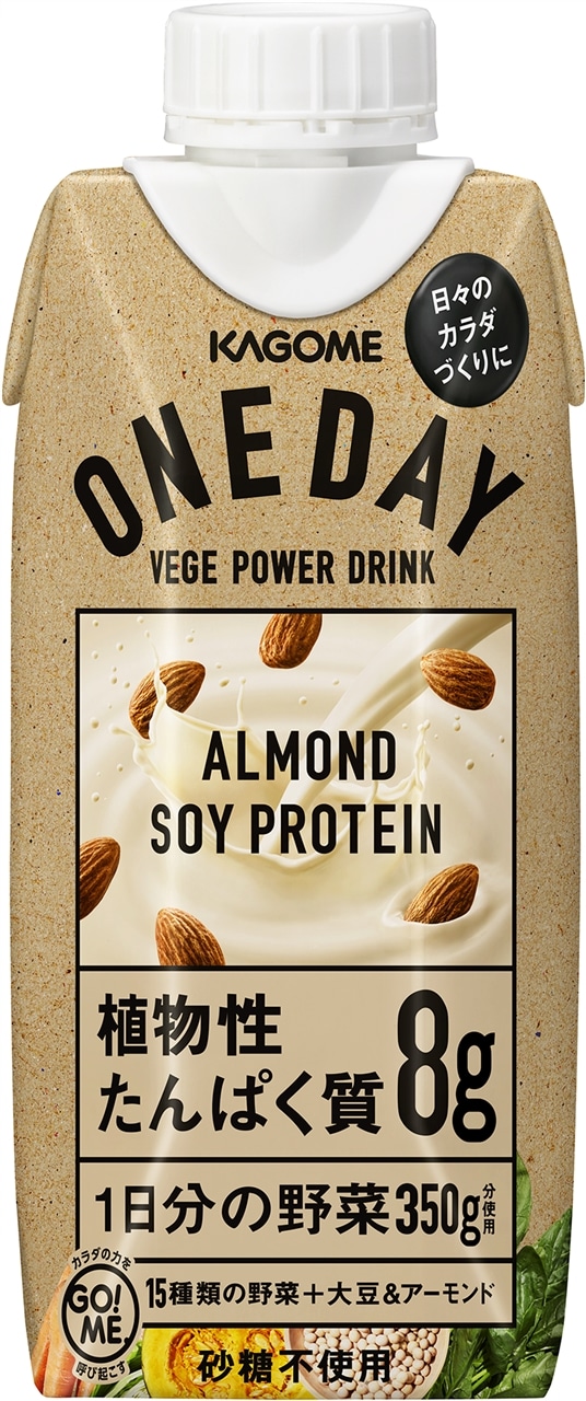 カゴメ「ONEDAY ALMOND SOYPROTEIN」