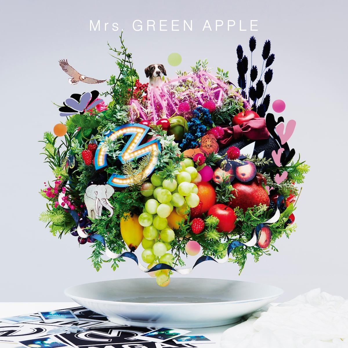 Mrs. GREEN APPLE「5」ジャケット - Mrs. GREEN APPLEが活動休止、事務