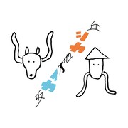 SAKANAMON「丘シカ地下イカ坂」配信ジャケット