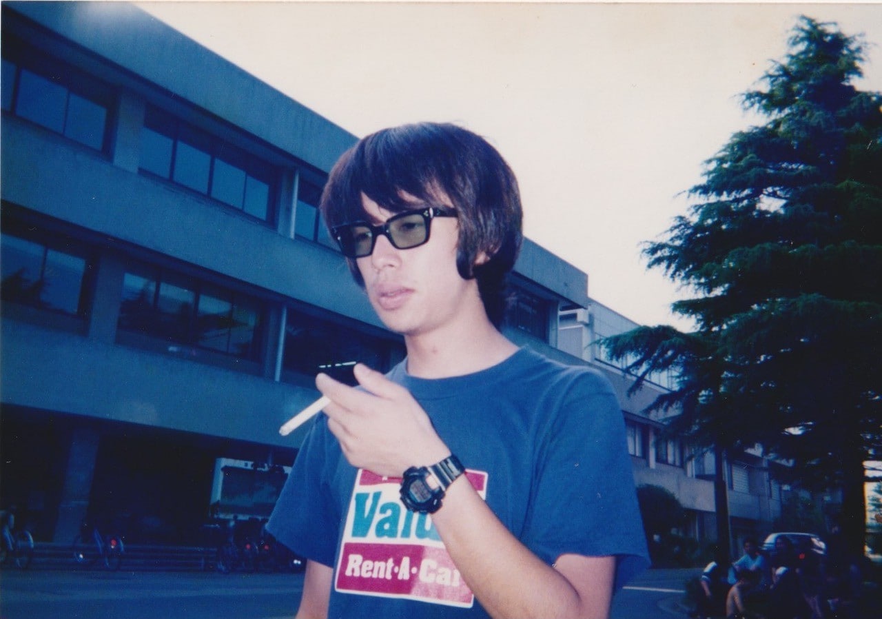 大学時代の後藤正文。