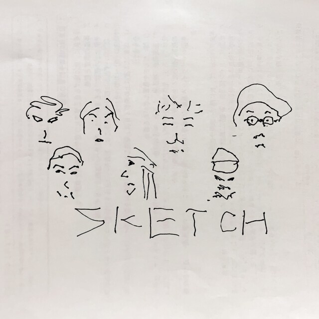 NABOWA & jizue「Sketch」ジャケット