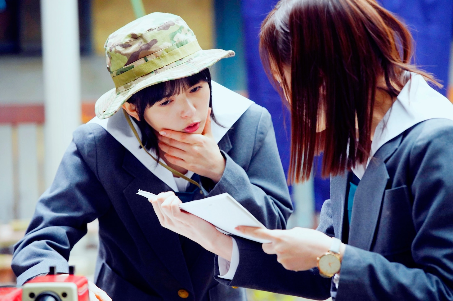 ドラマ「映像研には手を出すな！」第3話より。(c)2020 「映像研」実写ドラマ化作戦会議 (c)2016 大童澄瞳／小学館