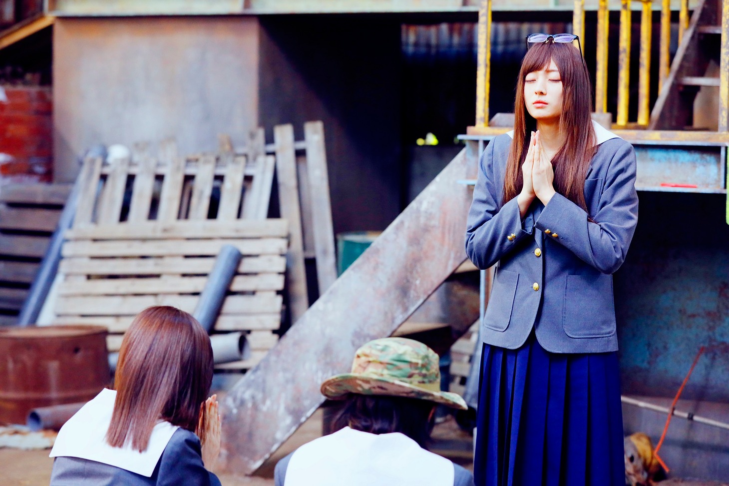 ドラマ「映像研には手を出すな！」第3話より。(c)2020 「映像研」実写ドラマ化作戦会議 (c)2016 大童澄瞳／小学館