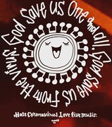 「God save us ライブハウス」発足、ソラミミスト安齋肇デザイングッズ販売