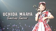 内田真礼の2ndワンマンライブ「UCHIDA MAAYA 2nd LIVE『Smiling Spiral』」告知ビジュアル。