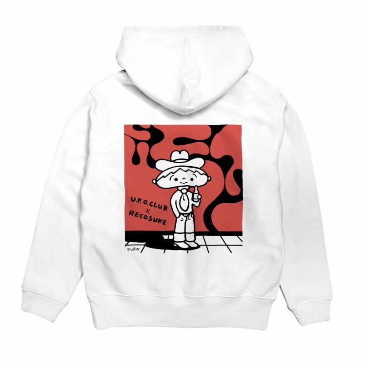 レコスケくん×U.F.O.CLUBオリジナルパーカー