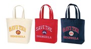 「SAVE THE SHANGRILA」トートバッグ