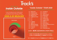 Track's「"Inside Outside" TOUR 2020」告知用ビジュアル