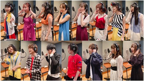 「Animelo Summer Live」テーマソング「なんてカラフルな世界！」の歌唱アーティストたち。