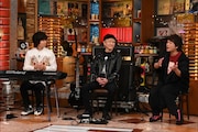 左からヒャダイン、松隈ケンタ、ピエール中野。(c)テレビ朝日