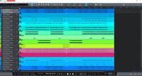 mabanuaによる楽曲データをStudio Oneで読み込んだ様子。