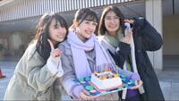 dTVメイキング番組「猿に会う～乃木坂46 4期生と出会う」のワンシーン。