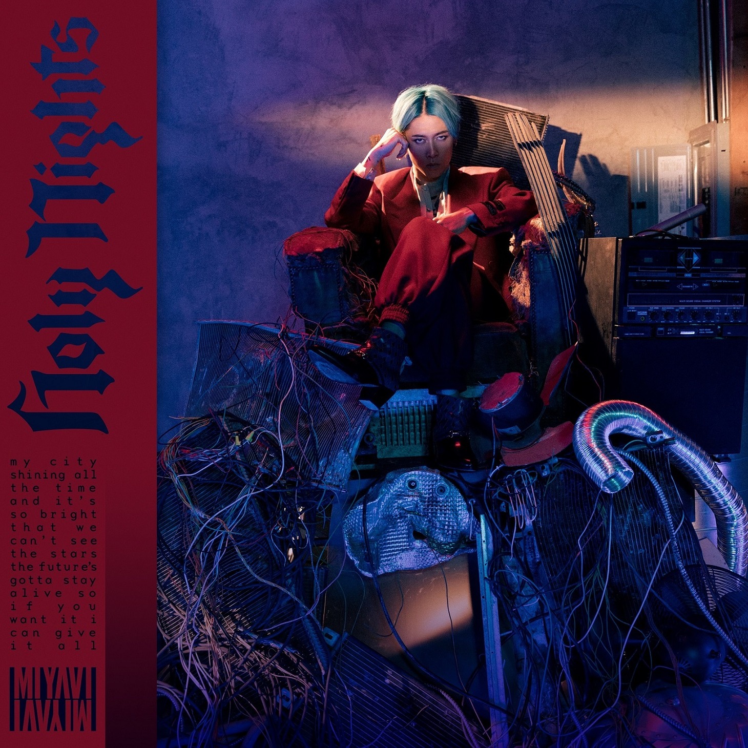 MIYAVI最新アルバム「Holy Nights」ジャケット