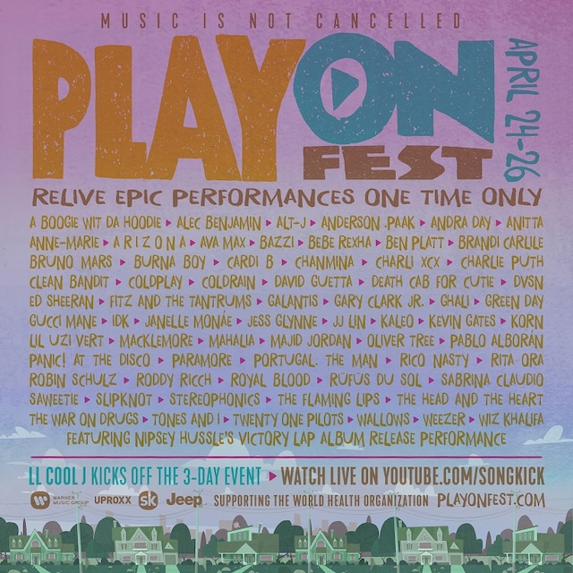 「PlayOn Fest」ポスター