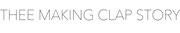 「THEE MAKING CLAP STORY」ロゴ