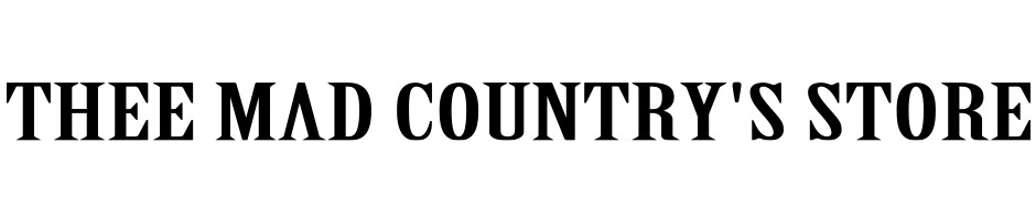 「THEE MAD COUNTRY'S STORE」ロゴ