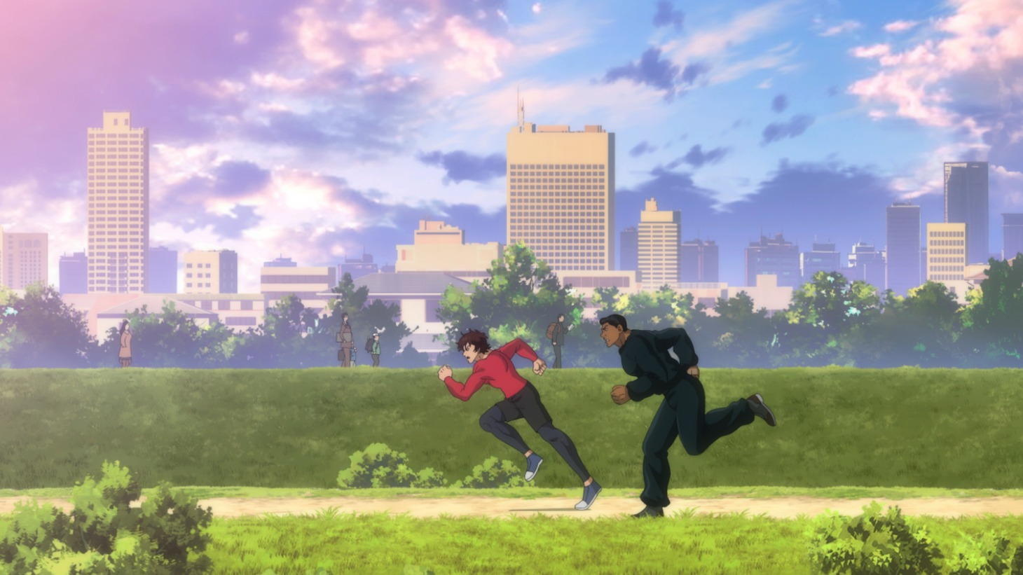 アニメ「バキ」大擂台賽編のエンディングムービーのノンクレジット版より。