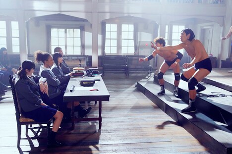 ドラマ「映像研には手を出すな！」第4話より。(c)2020 「映像研」実写ドラマ化作戦会議 (c)2016 大童澄瞳／小学館