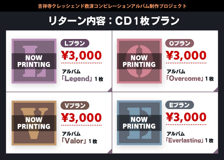 「UNTING EVERYONE'S HEARTS」リターン