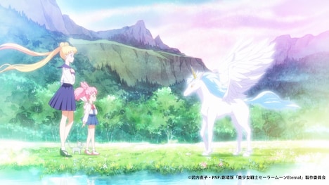 「劇場版 美少女戦士セーラームーン Eternal 前編」特報より。