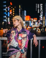 「『サンクチュアリ』×『NEMES』×『JOURNAL STANDARD』」ルックより。