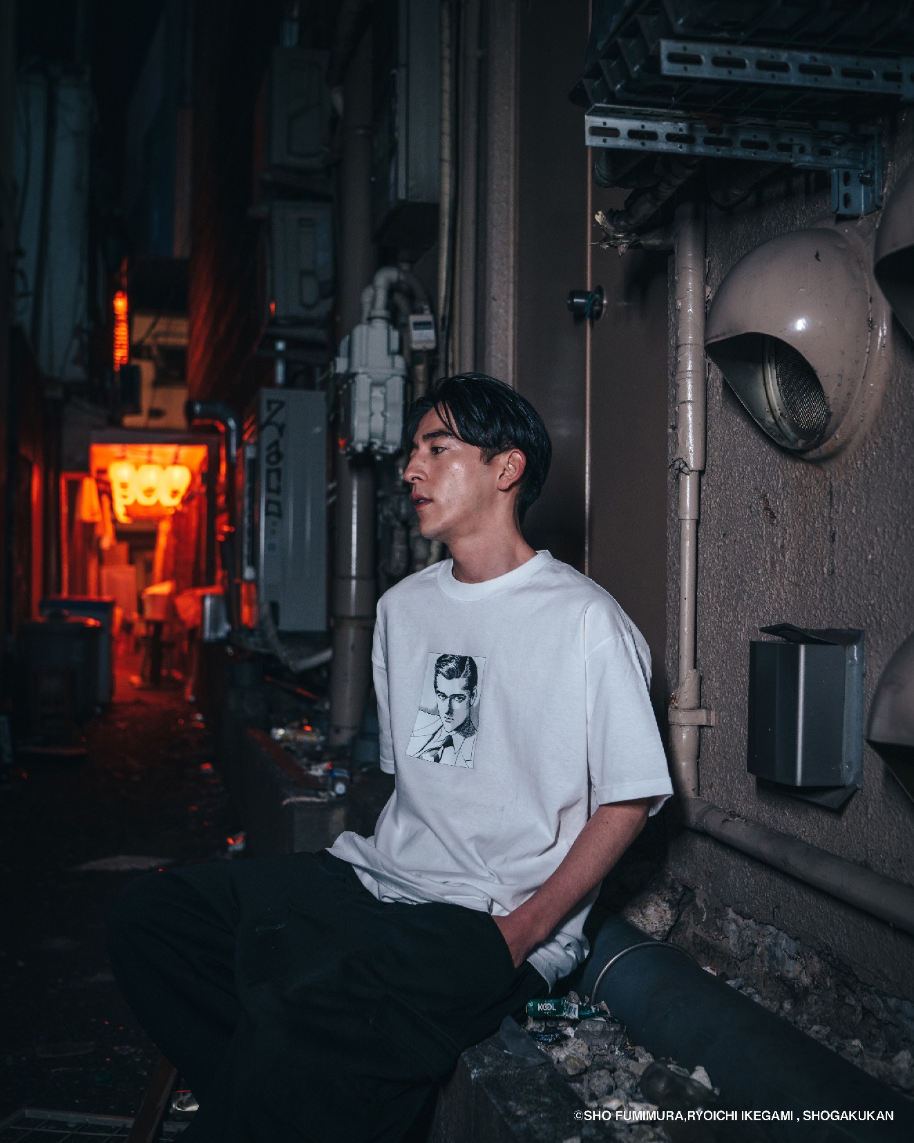 「『サンクチュアリ』×『NEMES』×『JOURNAL STANDARD』」ルックより。