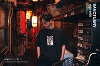 「『サンクチュアリ』×『NEMES』×『JOURNAL STANDARD』」ルックより。