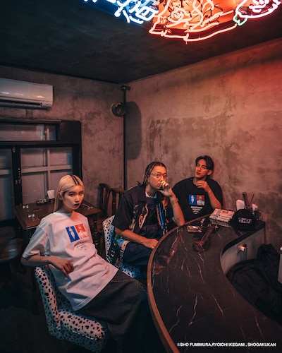 「『サンクチュアリ』×『NEMES』×『JOURNAL STANDARD』」ルックより。