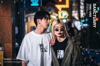 「『サンクチュアリ』×『NEMES』×『JOURNAL STANDARD』」ルックより。