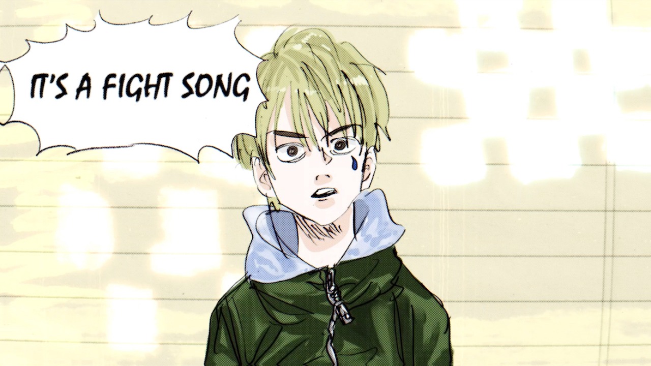 Kvi Baba「Fight Song」リリックビデオより。