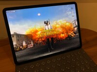 「PUBG MOBILE」プレイ中の画面。